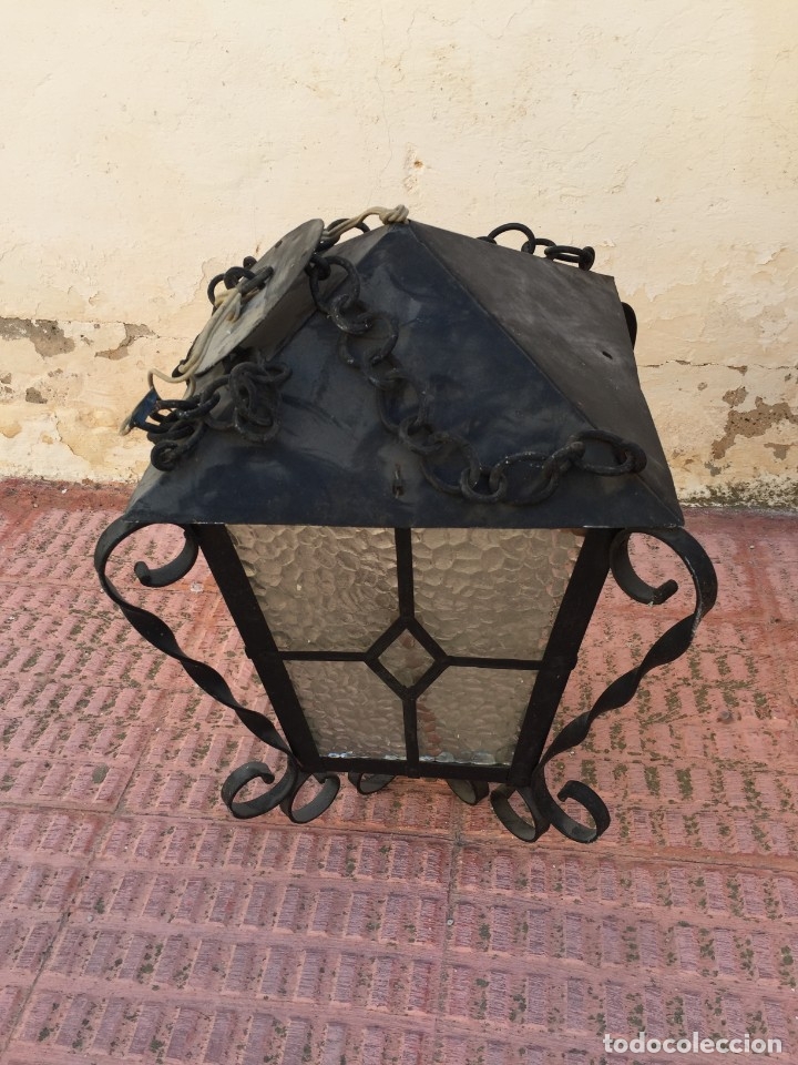 Antig&uuml;edades: GRAN FAROL FORJA DE CORTIJO O CASONA - Foto 2