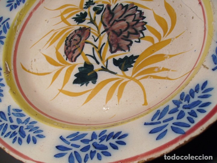 Antig&uuml;edades: GRAN  PLATO  CER&Aacute;MICA  XIX - Foto 11