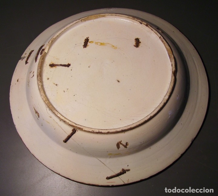 Antig&uuml;edades: GRAN  PLATO  CER&Aacute;MICA  XIX - Foto 14
