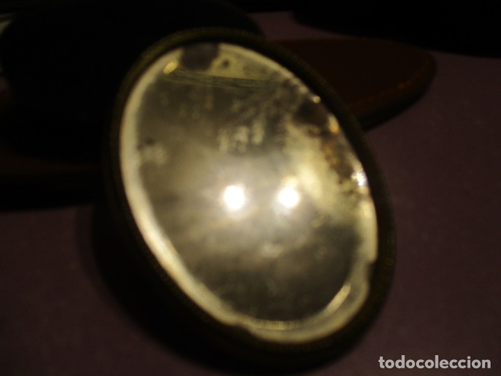 Antig&uuml;edades: espejo redondo art deco - Foto 3