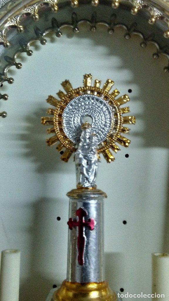 Antig&uuml;edades: 6 CAPILLITAS DE PL&Aacute;STICO CON V&Iacute;RGENES - Foto 9