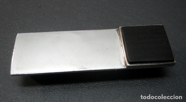 Antig&uuml;edades: Pinza Plata Maciza 925 contraste - Foto 1
