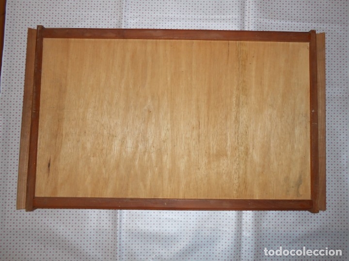 Antig&uuml;edades: BANDEJA   DE   MADERA  -A&ntilde;os 50- - Foto 2