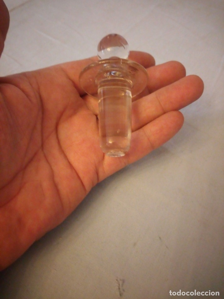 Antig&uuml;edades: Antiguo tap&oacute;n de cristal - Foto 3
