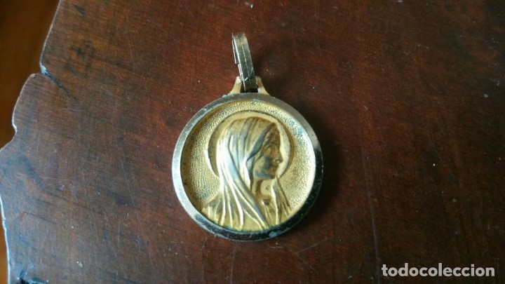 Antig&uuml;edades: MEDALLA VIRGEN DE LURDES 2,4 CM - Foto 1