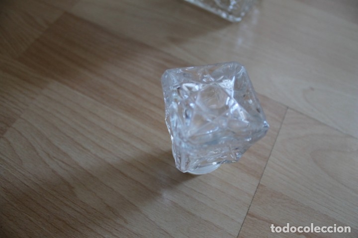 Antig&uuml;edades: LICORERA BOTELLA CRISTAL TALLADA - Foto 3