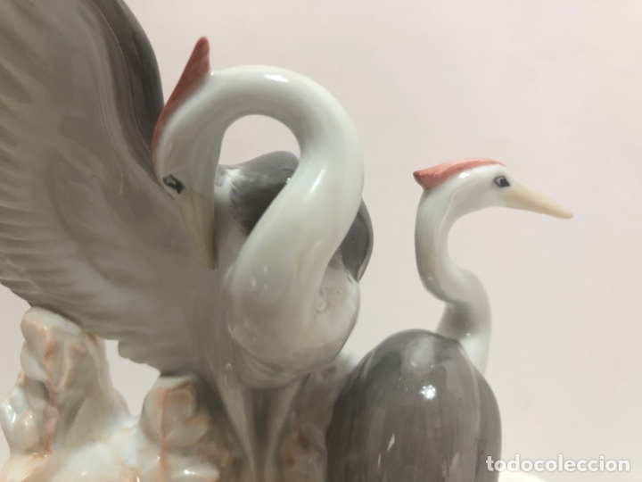 Antig&uuml;edades: REF: 01000123.06 &ldquo;GARZAS EN DESCANSO&rdquo; LLADR&Oacute; - Foto 15
