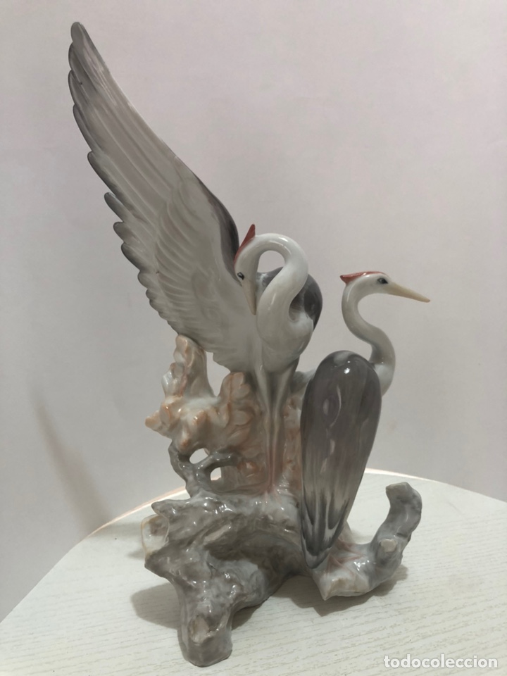 Antig&uuml;edades: REF: 01000123.06 &ldquo;GARZAS EN DESCANSO&rdquo; LLADR&Oacute; - Foto 17