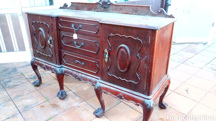 Antig&uuml;edades: APARADOR CHIPPENDALE - Foto 2