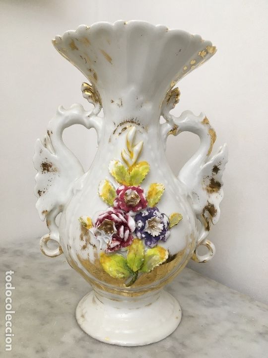 Antig&uuml;edades: Jarr&oacute;n antiguo porcelana - Foto 1