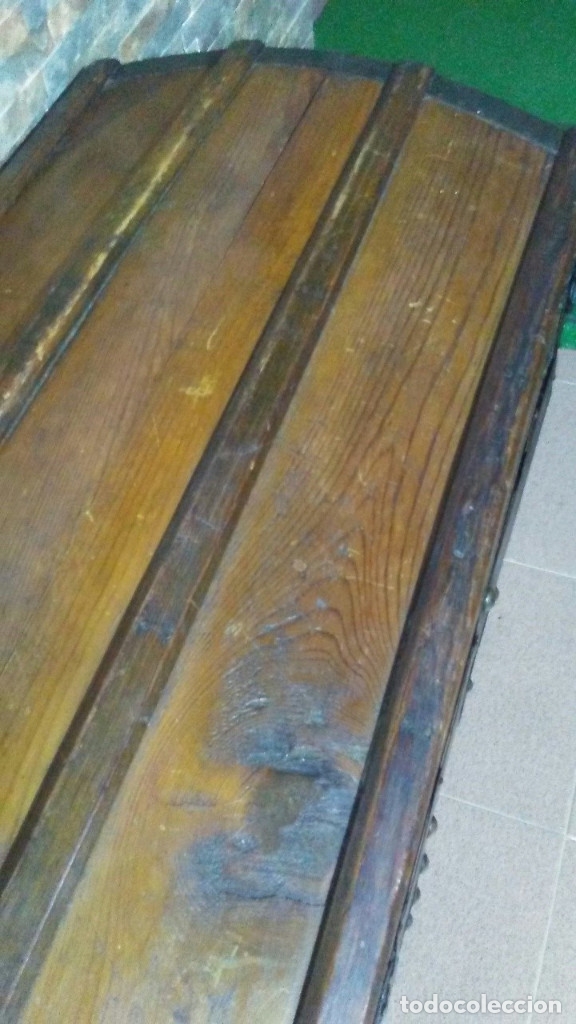 Antig&uuml;edades: ANTIGUO Y PRECIOSO BA&Uacute;L DE MADERA - Foto 7