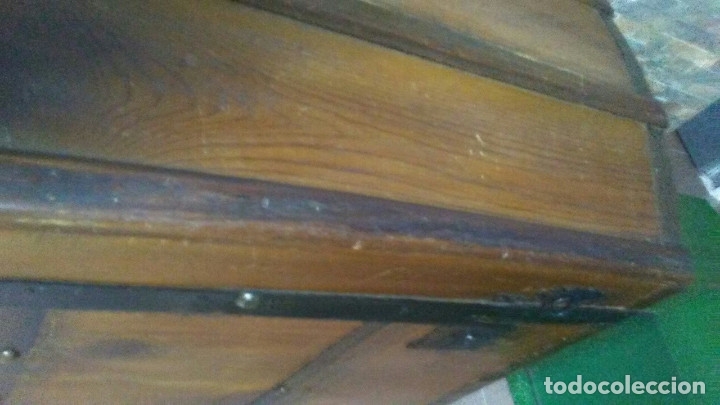 Antig&uuml;edades: ANTIGUO Y PRECIOSO BA&Uacute;L DE MADERA - Foto 8