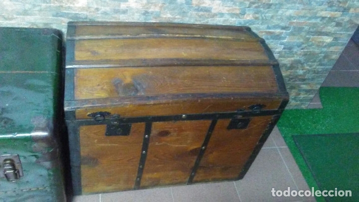 Antig&uuml;edades: ANTIGUO Y PRECIOSO BA&Uacute;L DE MADERA - Foto 12