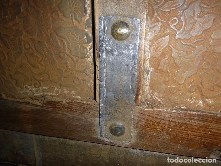 Antig&uuml;edades: ANTIGUO BAUL DE VIAJE - Foto 10