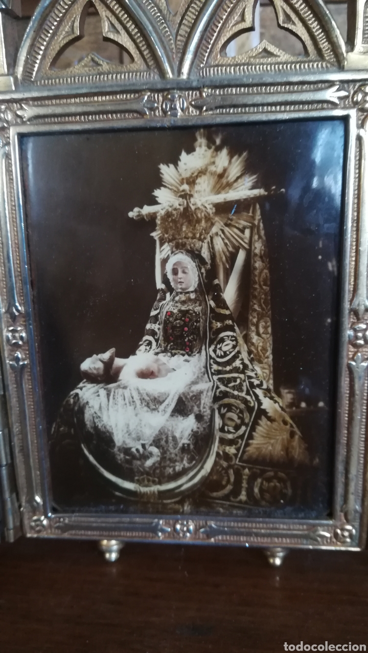 Antig&uuml;edades: Antiguo triptico, La Virgen de las Angustias, Granada - Foto 2