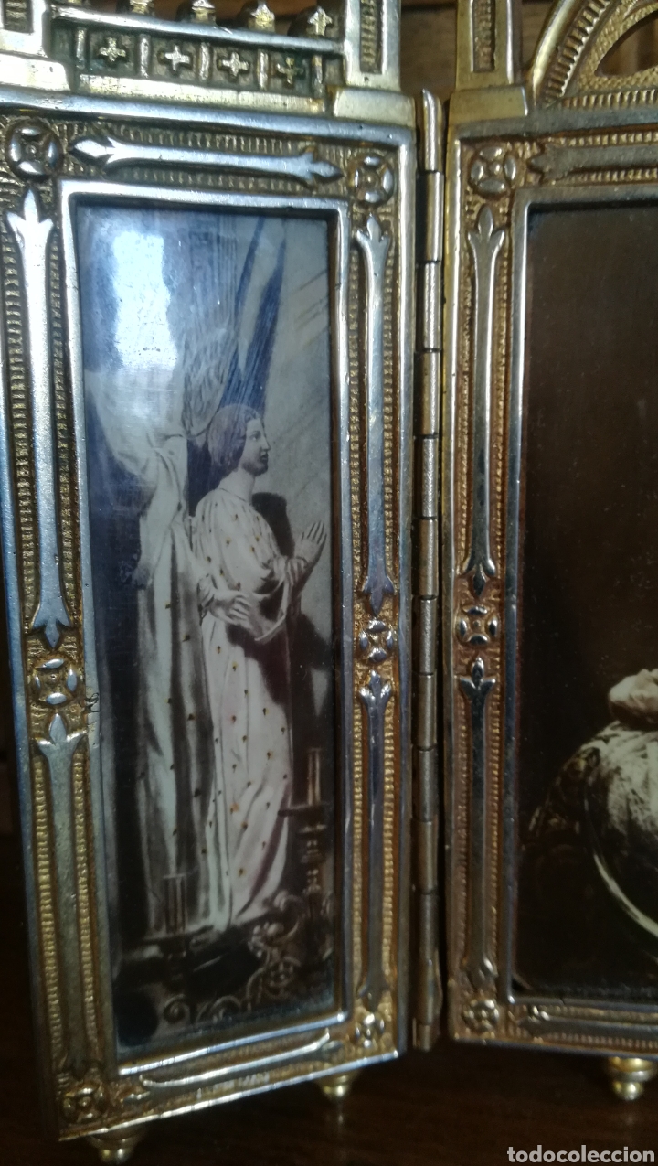 Antig&uuml;edades: Antiguo triptico, La Virgen de las Angustias, Granada - Foto 4