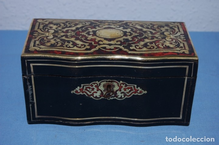 Antig&uuml;edades: ANTIGUA CAJA NAPOLEON III - Foto 2