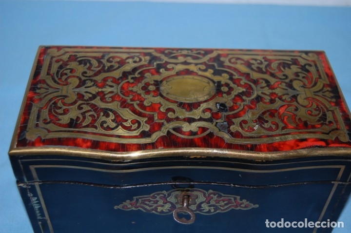 Antig&uuml;edades: ANTIGUA CAJA NAPOLEON III - Foto 3