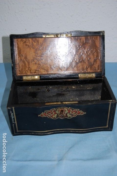 Antig&uuml;edades: ANTIGUA CAJA NAPOLEON III - Foto 5