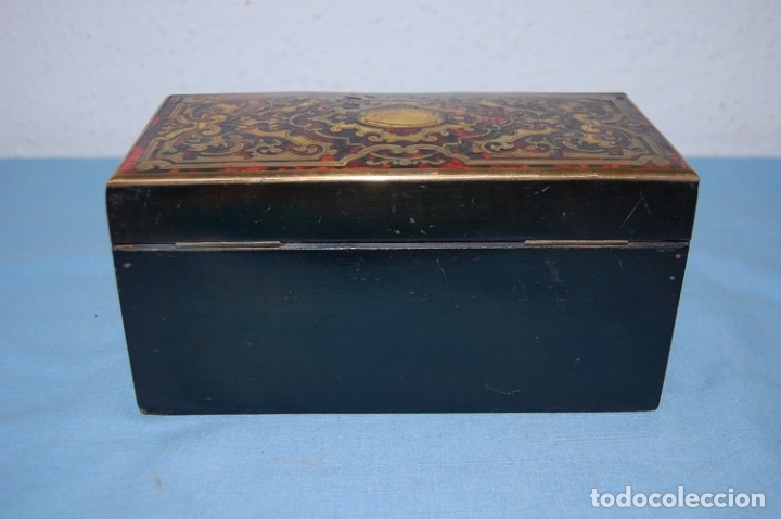 Antig&uuml;edades: ANTIGUA CAJA NAPOLEON III - Foto 6