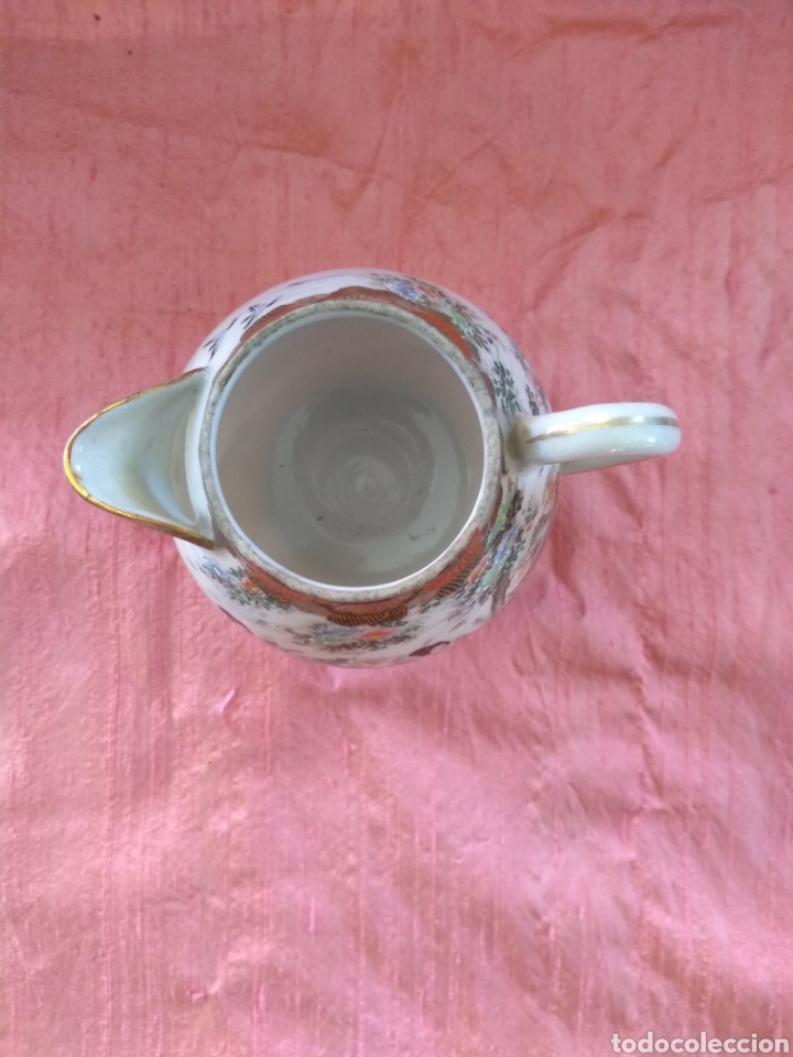 Antig&uuml;edades: Lechera porcelana kutani - Foto 4