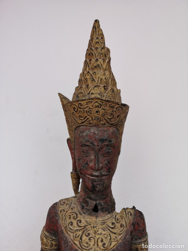 Antig&uuml;edades: Buda de Pie Abhaya Mudra - Foto 9