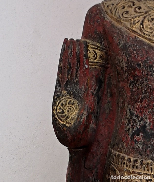 Antig&uuml;edades: Buda de Pie Abhaya Mudra - Foto 11