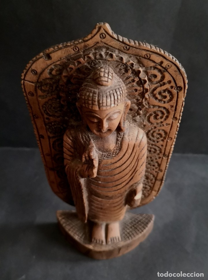 Antig&uuml;edades: Buda de Madera - Foto 8