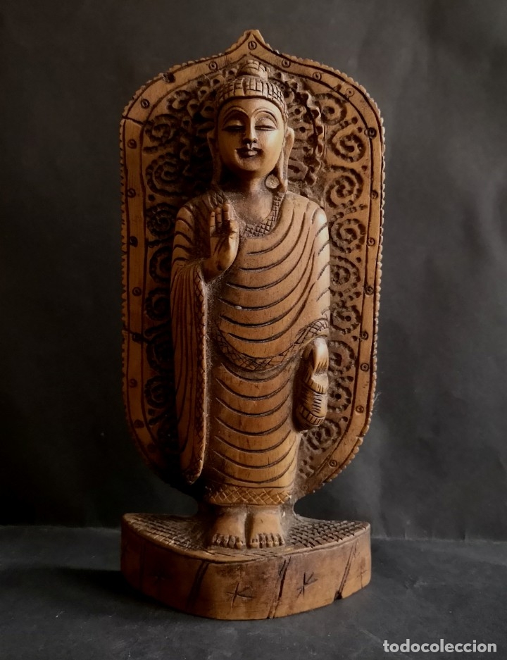 Antig&uuml;edades: Buda de Madera - Foto 6