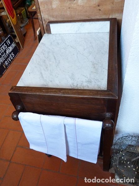 Antig&uuml;edades: Mueble tocador o de ba&ntilde;o - Foto 3