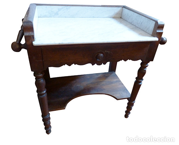 Antig&uuml;edades: Mueble tocador o de ba&ntilde;o - Foto 1