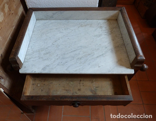 Antig&uuml;edades: Mueble tocador o de ba&ntilde;o - Foto 6