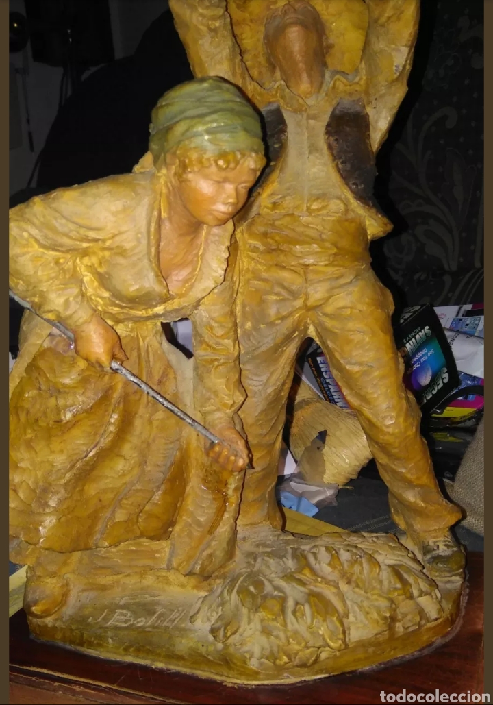 Antig&uuml;edades: Pareja de aldeanos - Foto 2