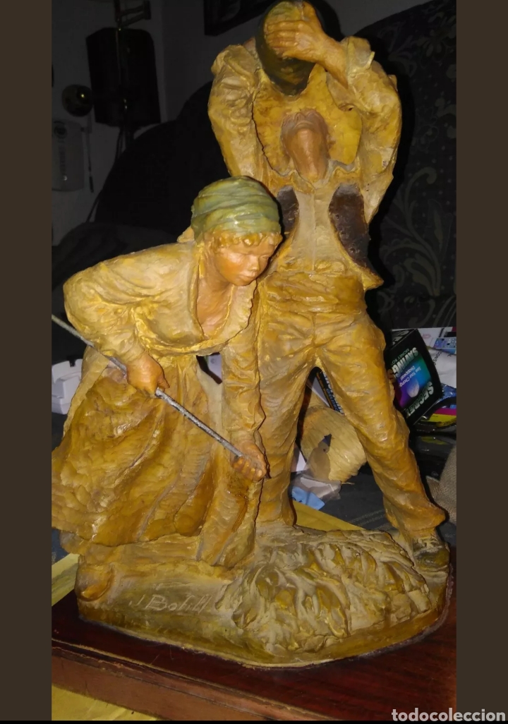 Antig&uuml;edades: Pareja de aldeanos - Foto 1