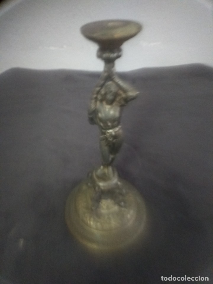 Antig&uuml;edades: Candelabro antiguo - Foto 1