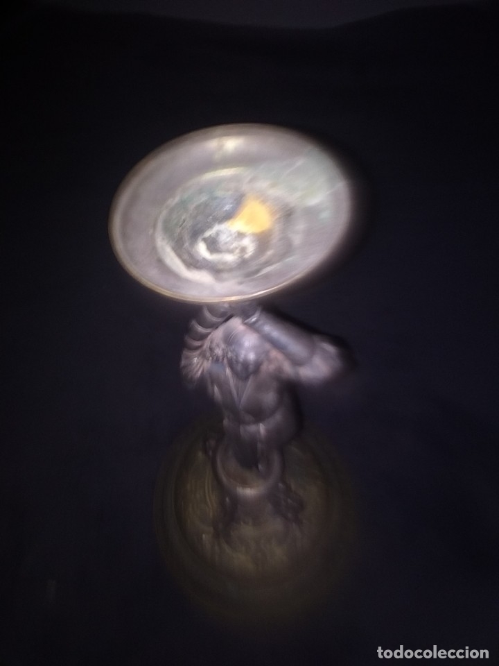 Antig&uuml;edades: Candelabro antiguo - Foto 2