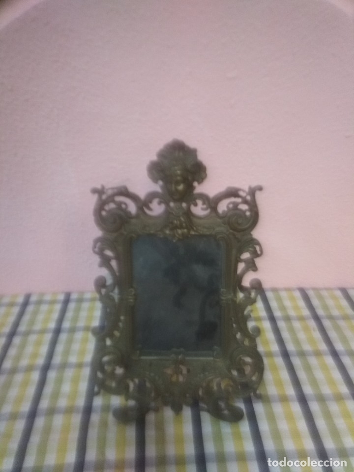 Antig&uuml;edades: Bonito espejo antiguo - Foto 1