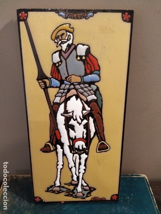 Antig&uuml;edades: St GERMIER QUIJOTE - CUERDA SECA - Foto 1