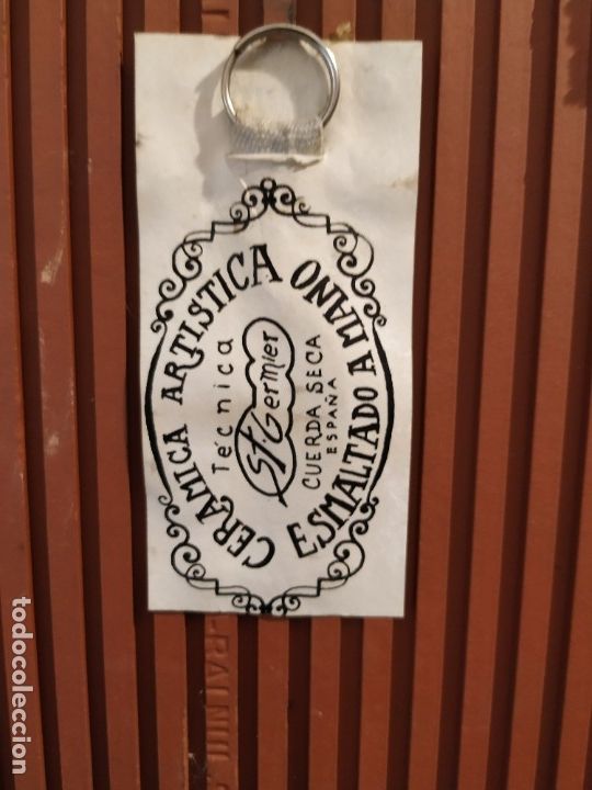 Antig&uuml;edades: St GERMIER QUIJOTE - CUERDA SECA - Foto 2