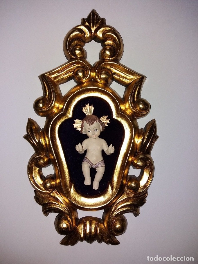 Antig&uuml;edades: NI&Ntilde;O JES&Uacute;S DE CER&Aacute;MICA EN CORNUCOPIA - Foto 1