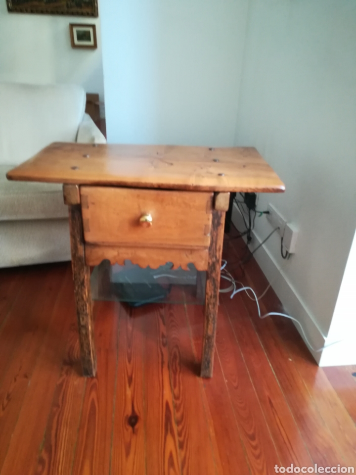 Antig&uuml;edades: Mesa castellana tocinera antigua - Foto 1