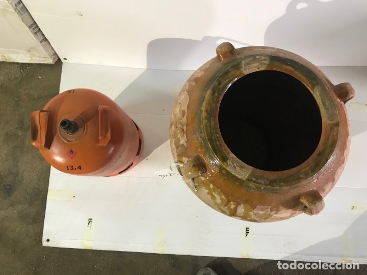 Antig&uuml;edades: ANTIGUA TINAJA ACEITE - Foto 3