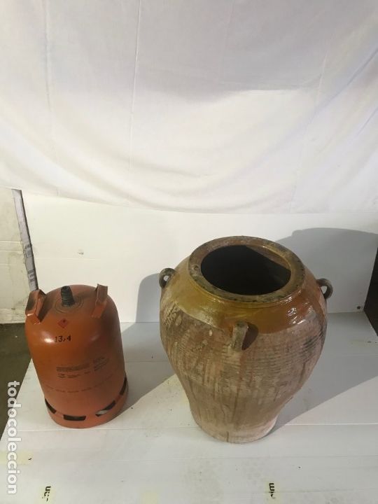 Antig&uuml;edades: ANTIGUA TINAJA ACEITE - Foto 2
