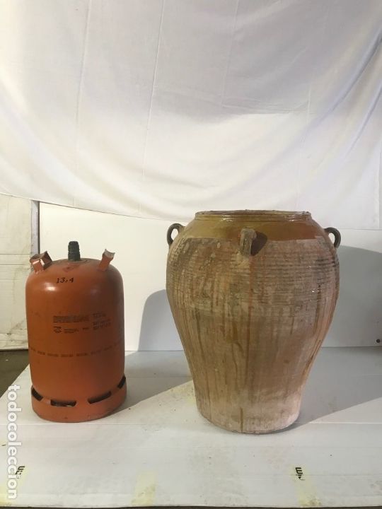 Antig&uuml;edades: ANTIGUA TINAJA ACEITE - Foto 4