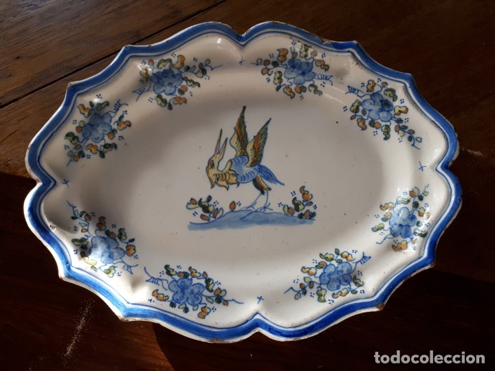 Antig&uuml;edades: bandeja de perfil lobulado - Foto 1