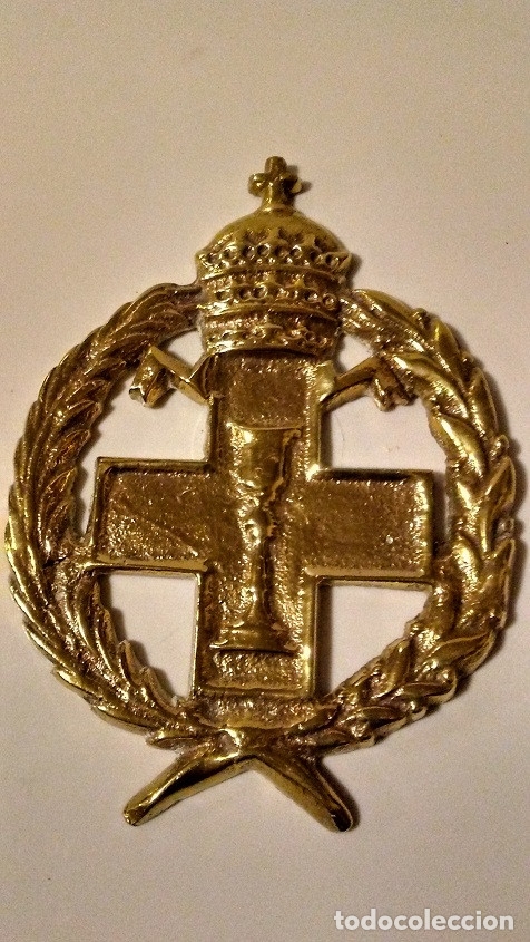 Antig&uuml;edades: ESCUDO BRONCE SANTA SEDE - Foto 2