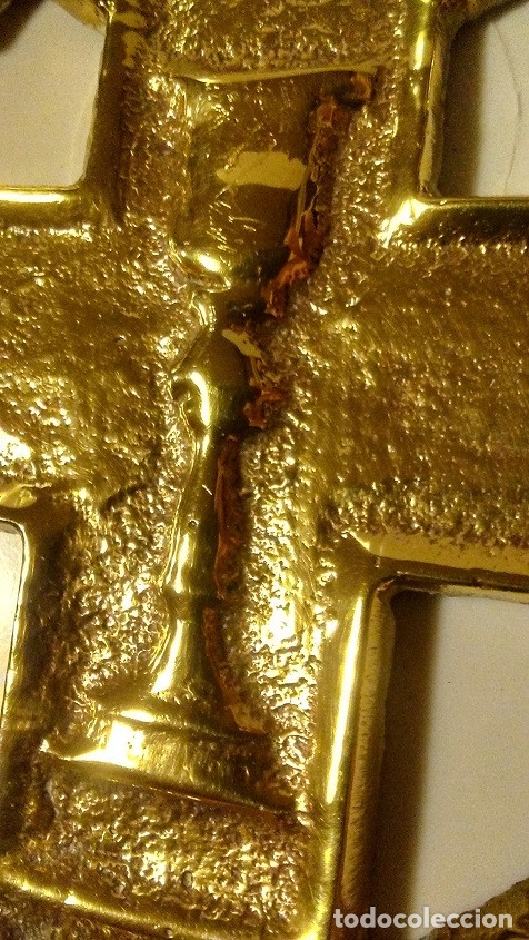 Antig&uuml;edades: ESCUDO BRONCE SANTA SEDE - Foto 3