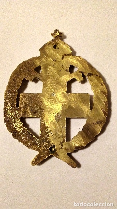 Antig&uuml;edades: ESCUDO BRONCE SANTA SEDE - Foto 7