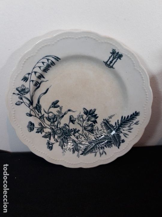 Antig&uuml;edades: Plato decorado - Foto 1