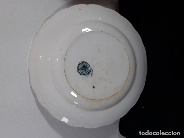 Antig&uuml;edades: Plato ceramica decorado - Foto 3